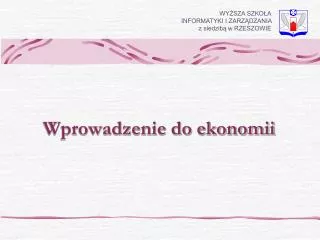 wprowadzenie do ekonomii