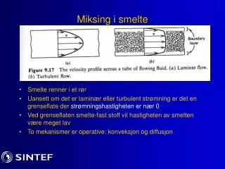 miksing i smelte