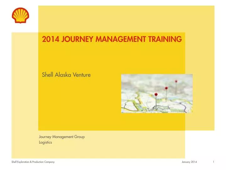 2014 journey management training