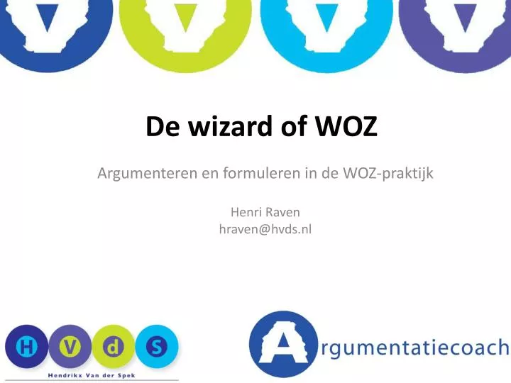 de wizard of woz