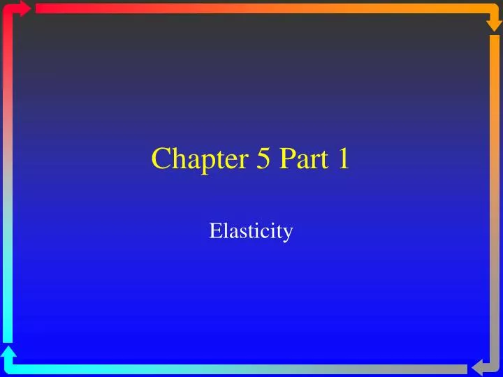 chapter 5 part 1