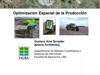optimizaci n espacial de la producci n