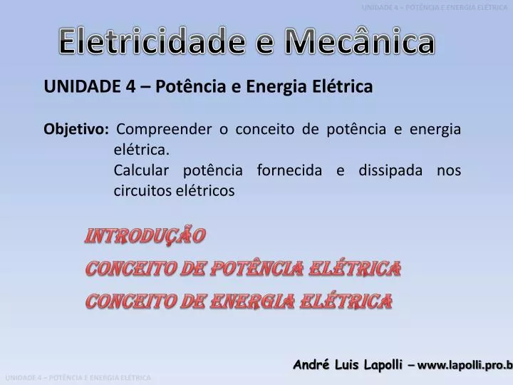 Eletricidade Básica: Aula 06 - Notação científica e de engenharia
