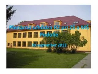 plen rna sch dza rz pri z a m podolie