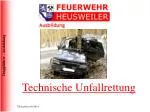 Technische Unfallrettung - slide 1
