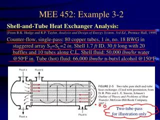MEE 452: Example 3-2