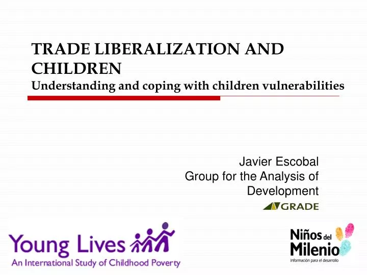 trade liberalization and children understanding and coping with children vulnerabilities
