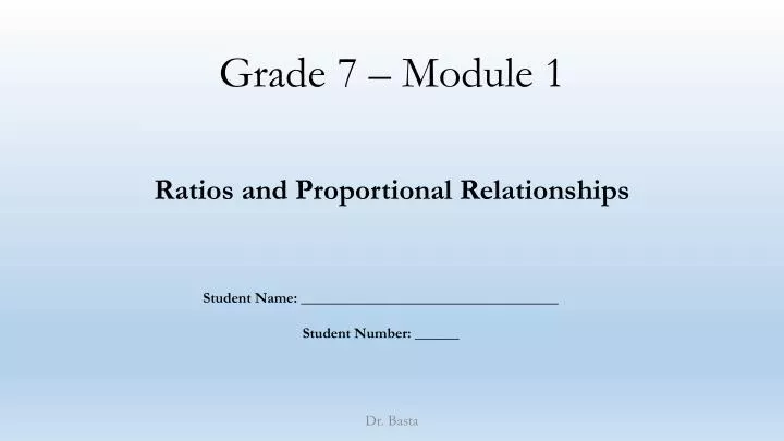 grade 7 module 1