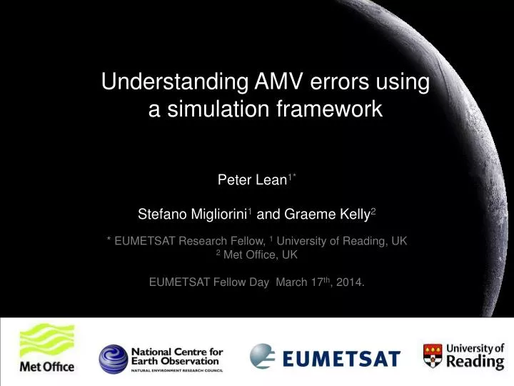 understanding amv errors using a simulation framework