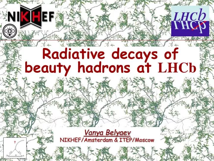 radiative decays of beauty hadrons at lhcb