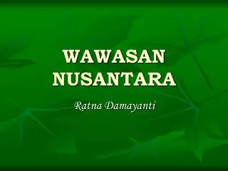 wawasan nusantara
