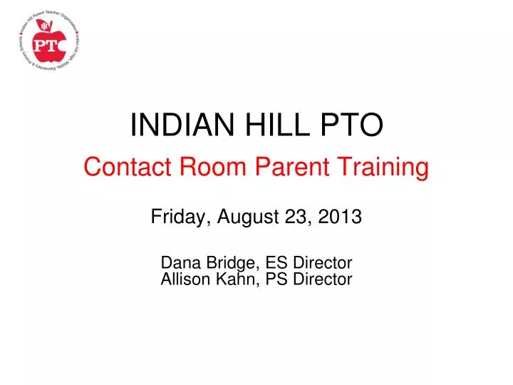 indian hill pto