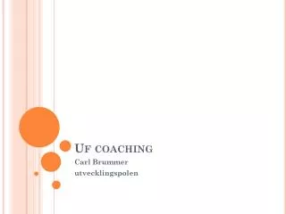 uf coaching