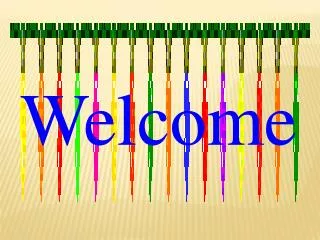 Welcome