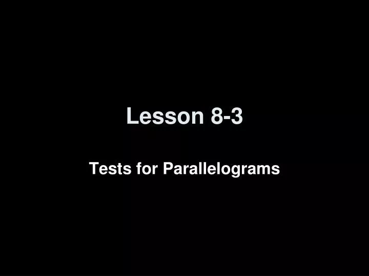 lesson 8 3