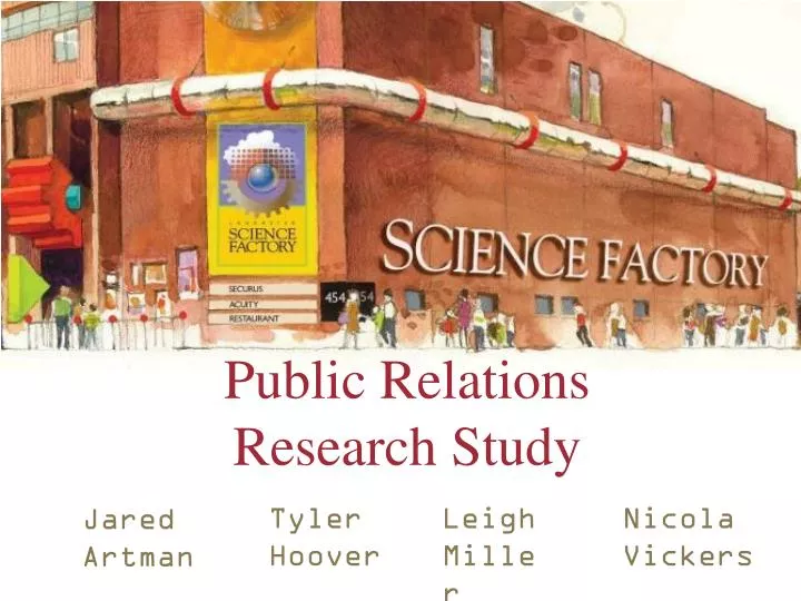 public relations research study