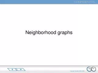 Neighborhood graphs