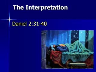 Daniel 2:31-40