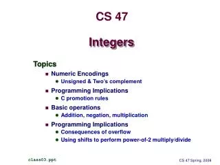 CS 47
