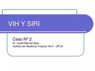 vih y siri