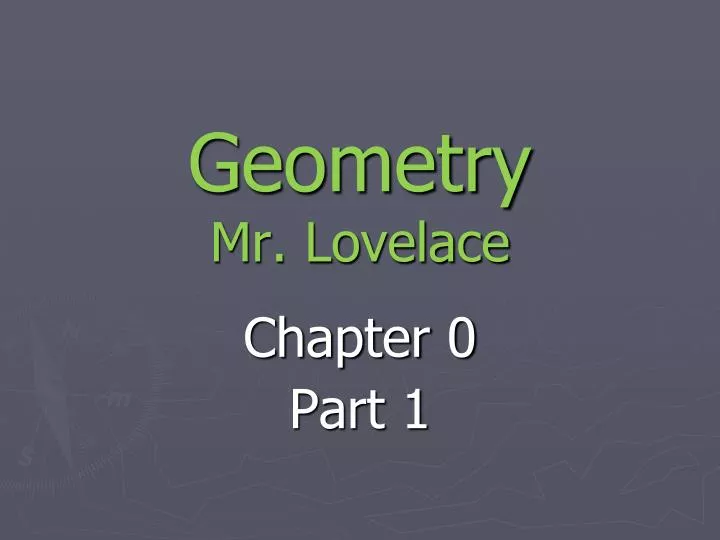 geometry mr lovelace