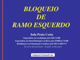 bloqueio de ramo esquerdo