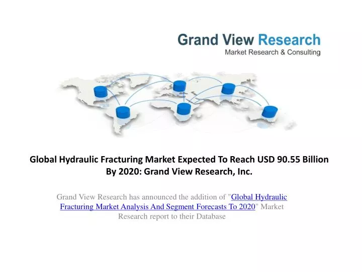 PPT - Hydraulic Fracturing Market Outlook To 2020 PowerPoint ...