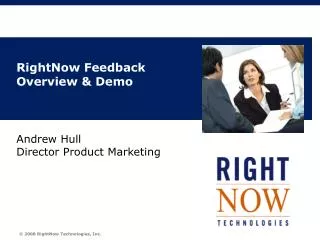 RightNow Feedback Overview &amp; Demo