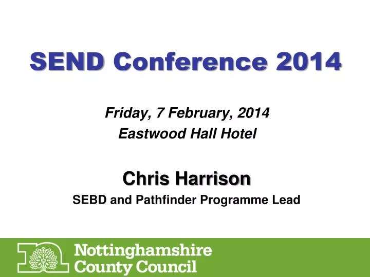 send conference 2014