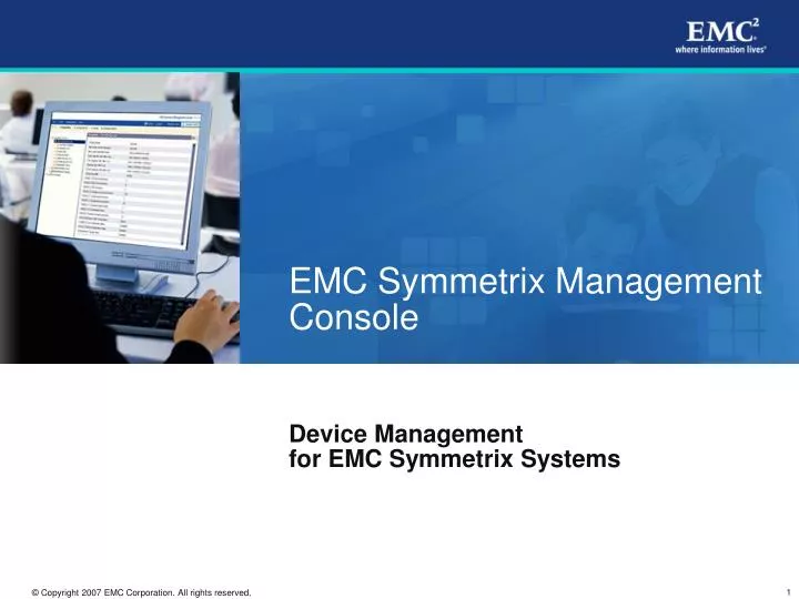 emc symmetrix management console