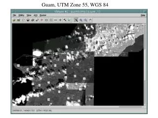 Guam, UTM Zone 55, WGS 84