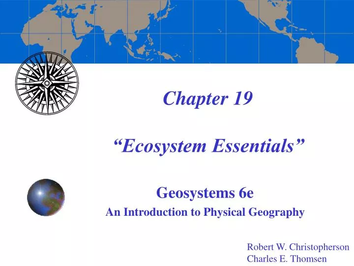 chapter 19 ecosystem essentials