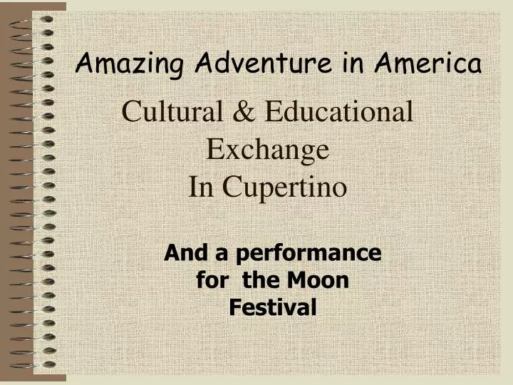 cultural educational exchange in cupertino