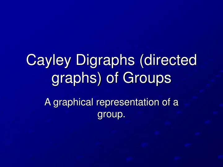 cayley digraphs directed graphs of groups