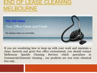 Bond Cleaning Melbourne