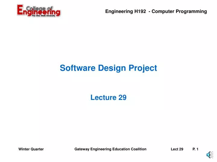 software design project