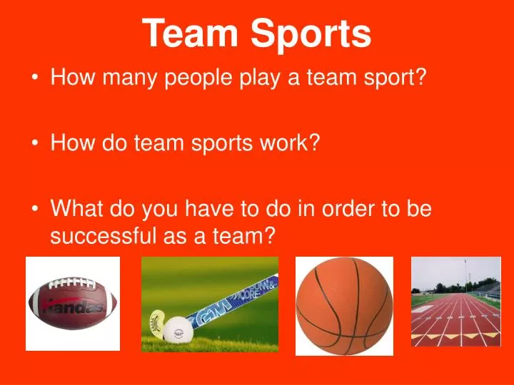 team sports