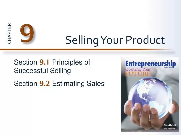selling your product
