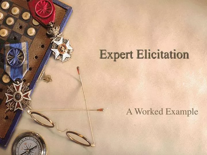 expert elicitation