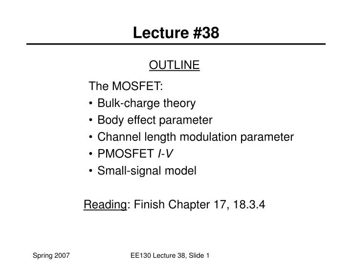 lecture 38