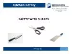 Kitchen Safety - slide 1