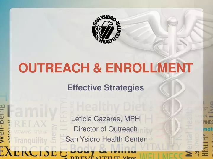 outreach enrollment