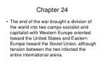 The Cold War Era: A World Divided and Its Lasting Impact - slide 1