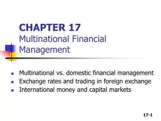 PPT - Multinational Financial Management PowerPoint Presentation, Free ...