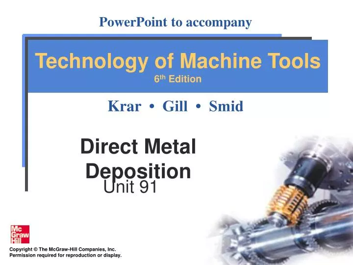 direct metal deposition