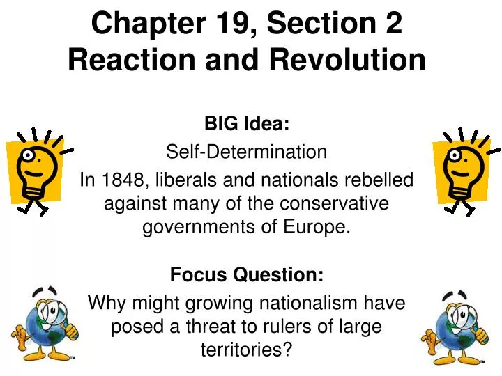chapter 19 section 2 reaction and revolution