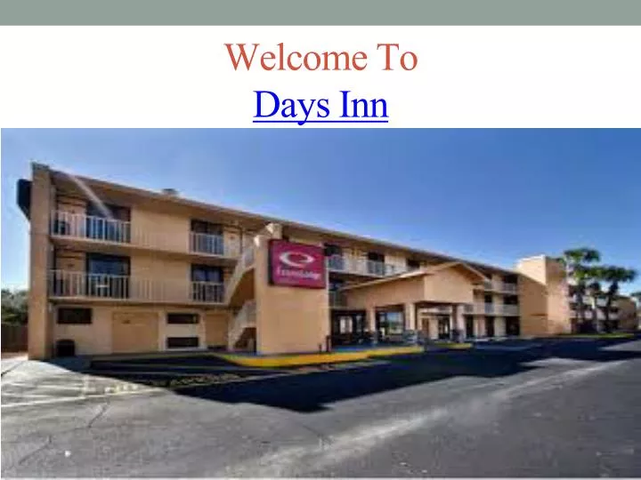 welcome to days inn