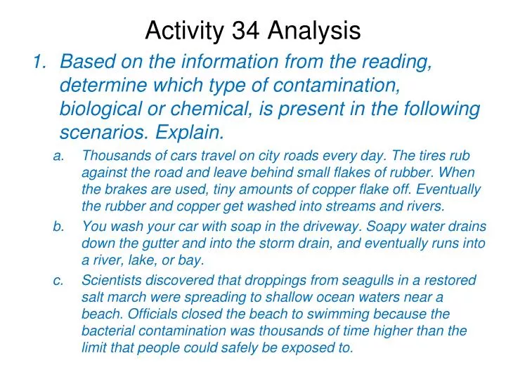 activity 34 analysis