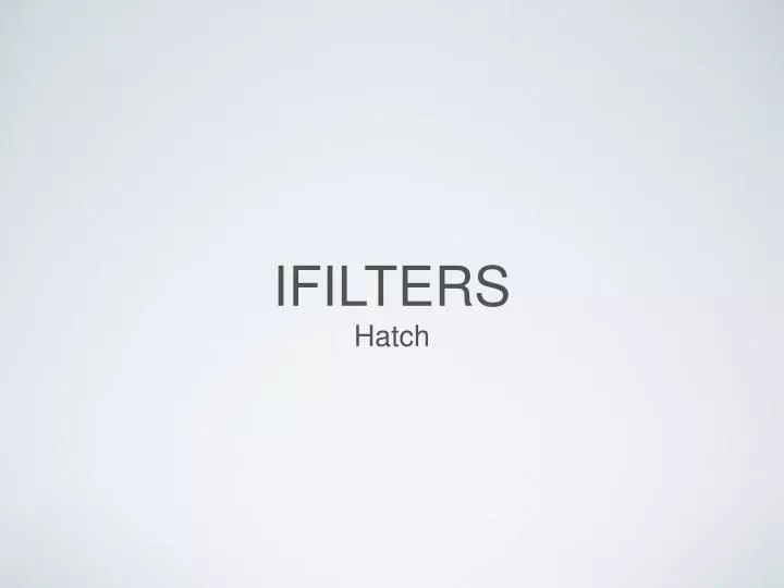 ifilters