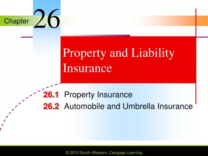 property and liability insurance